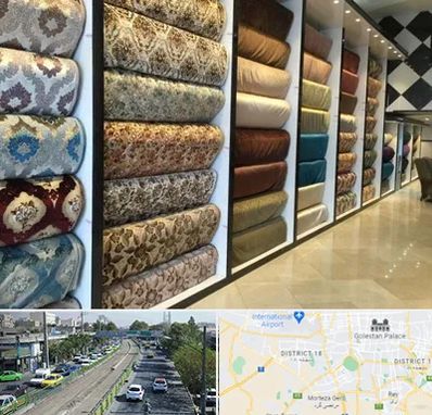 پارچه فروشی در جنوب تهران 