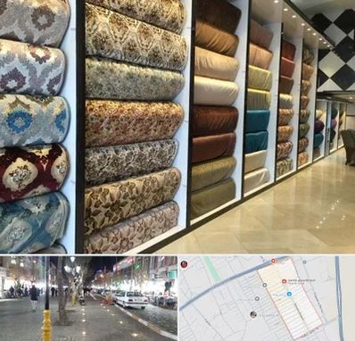 پارچه فروشی در باغ فیض اسلامشهر 