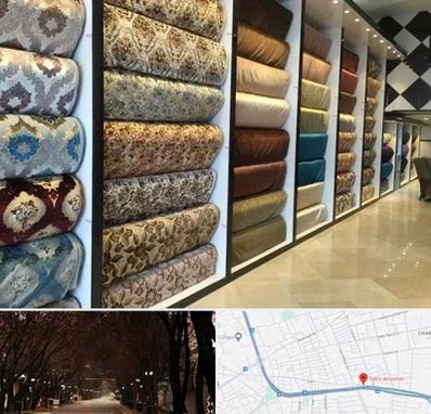 پارچه فروشی در ابوریحان تبریز 