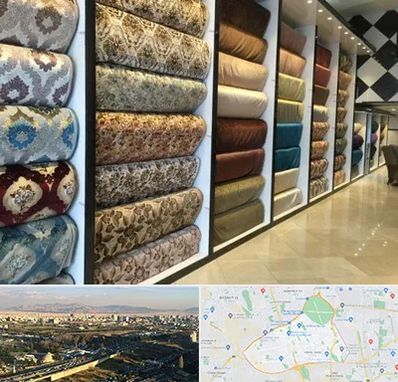 پارچه فروشی در منطقه 19 تهران 