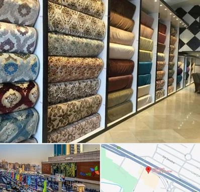 پارچه فروشی در لاله پارک تبریز 