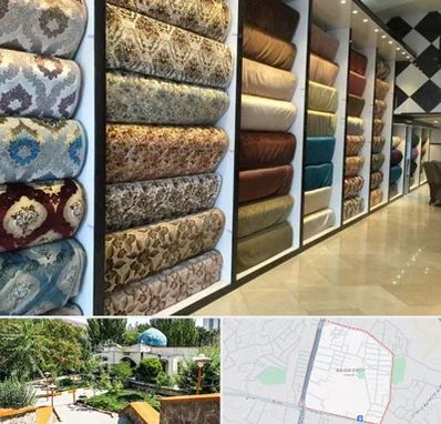 پارچه فروشی در باغمیشه تبریز 