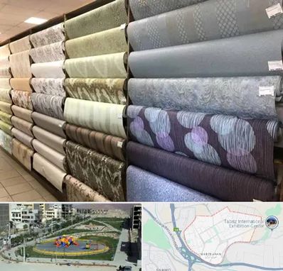 پارچه فروشی ارزان در مرزداران تبریز 