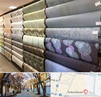 پارچه فروشی ارزان در تربیت تبریز 