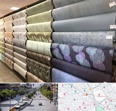 پارچه فروشی ارزان در خیابان زند شیراز 