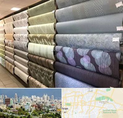 پارچه فروشی ارزان در شرق تهران 