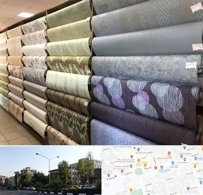 پارچه فروشی ارزان در میدان کاج