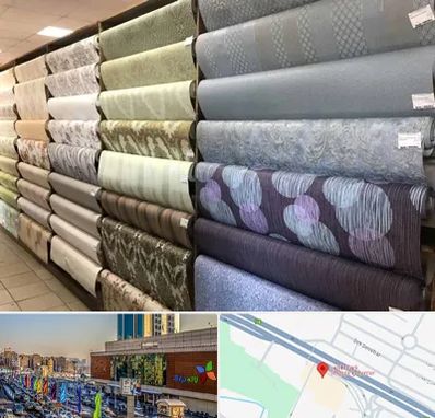 پارچه فروشی ارزان در لاله پارک تبریز 