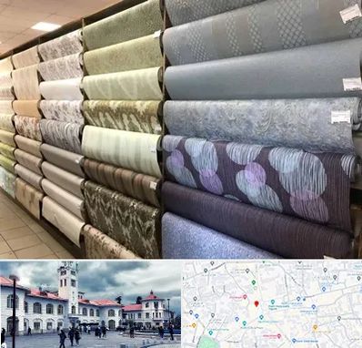 پارچه فروشی ارزان در میدان شهرداری رشت 