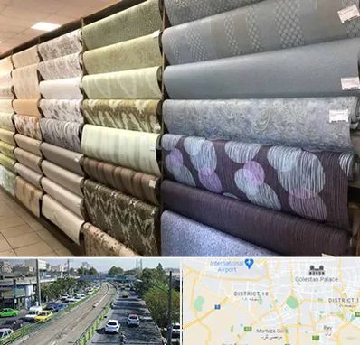 پارچه فروشی ارزان در جنوب تهران 