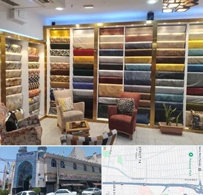 فروشگاه پارچه مبلی در بلوار ابوذر