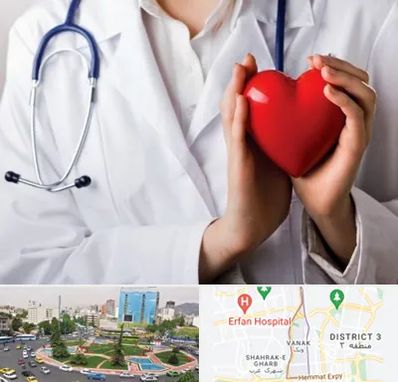 متخصص آریتمی قلب در ونک 