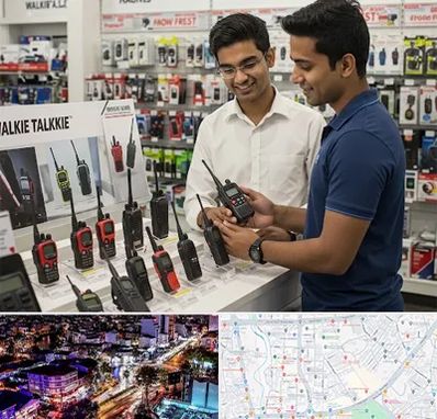 بیسیم (واکی تاکی) در منظریه رشت 