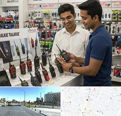 بیسیم (واکی تاکی) در بلوار کلاهدوز مشهد 