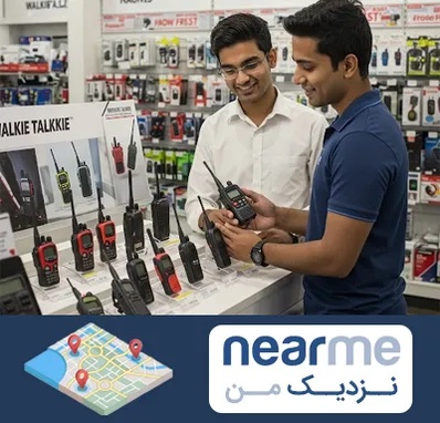 بیسیم (واکی تاکی) در نزدیک من