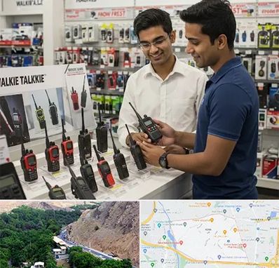 بیسیم (واکی تاکی) در کن 