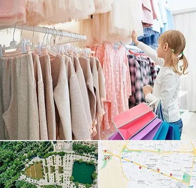 مرکز خرید لباس کودک در وکیل آباد مشهد