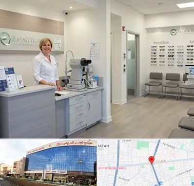 بینایی سنجی در نصف راه تبریز 