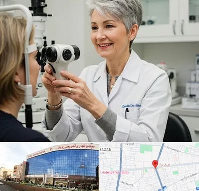 اپتومتریست در نصف راه تبریز 