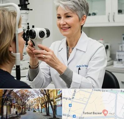 اپتومتریست در تربیت تبریز 