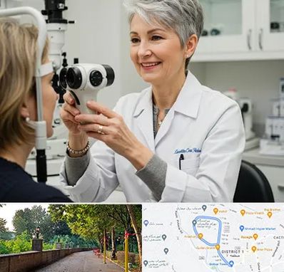 اپتومتریست در فلکه گاز رشت 