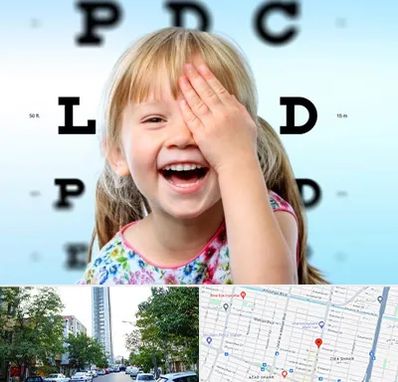 بینایی سنجی کودکان در امامت مشهد 