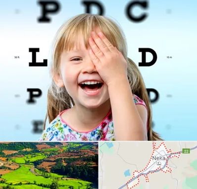 بینایی سنجی کودکان در نکا