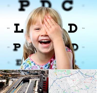 بینایی سنجی کودکان در ستارخان شیراز 