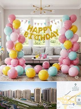 بادکنک آرایی در المپیک 