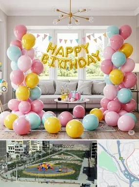 بادکنک آرایی در مرزداران تبریز 