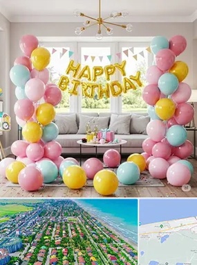 بادکنک آرایی در فریدونکنار