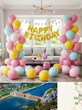 بادکنک آرایی در اصفهان