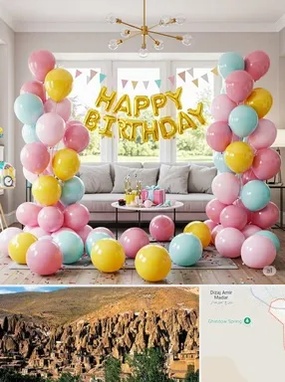 بادکنک آرایی در اسکو