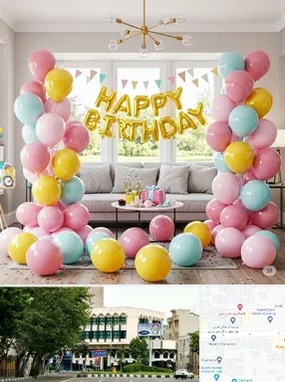 بادکنک آرایی در طالقانی 