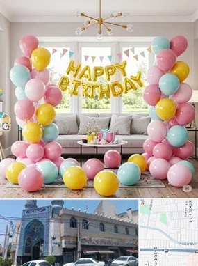 بادکنک آرایی در بلوار ابوذر 