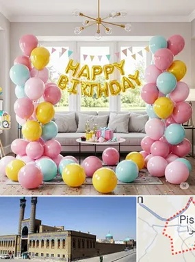 بادکنک آرایی در پیشوا