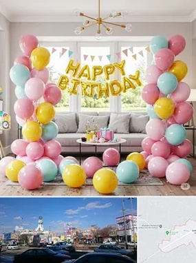 بادکنک آرایی در ماهدشت کرج 