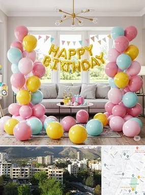 بادکنک آرایی در دیباجی 