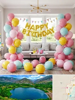 بادکنک آرایی در رودبار