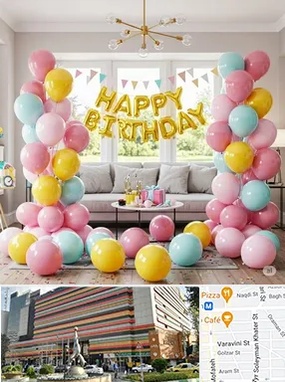 بادکنک آرایی در سهروردی 