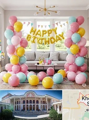 بادکنک آرایی در خمینی شهر