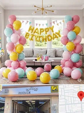 بادکنک آرایی در رودکی