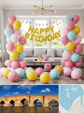 بادکنک آرایی در بناب