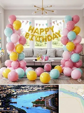 بادکنک آرایی در خرمشهر