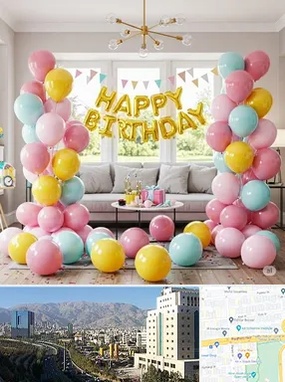 بادکنک آرایی در حقانی 