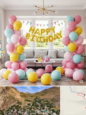 بادکنک آرایی در فشم