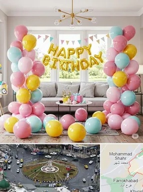 بادکنک آرایی در فردیس کرج 