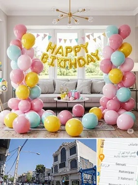 بادکنک آرایی در افسریه 