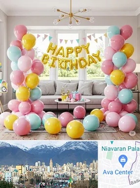 بادکنک آرایی در آجودانیه 