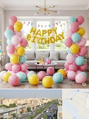 بادکنک آرایی در کیانمهر کرج 